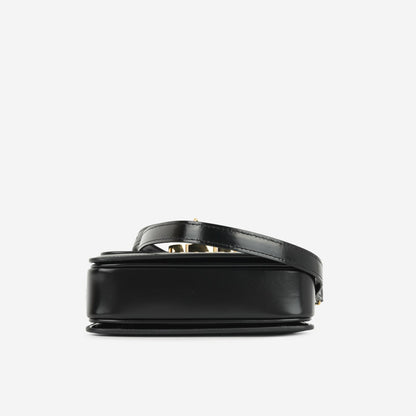 Celine - Teen Triomphe Bag - Black Shiny Calfskin GHW -  - 2023