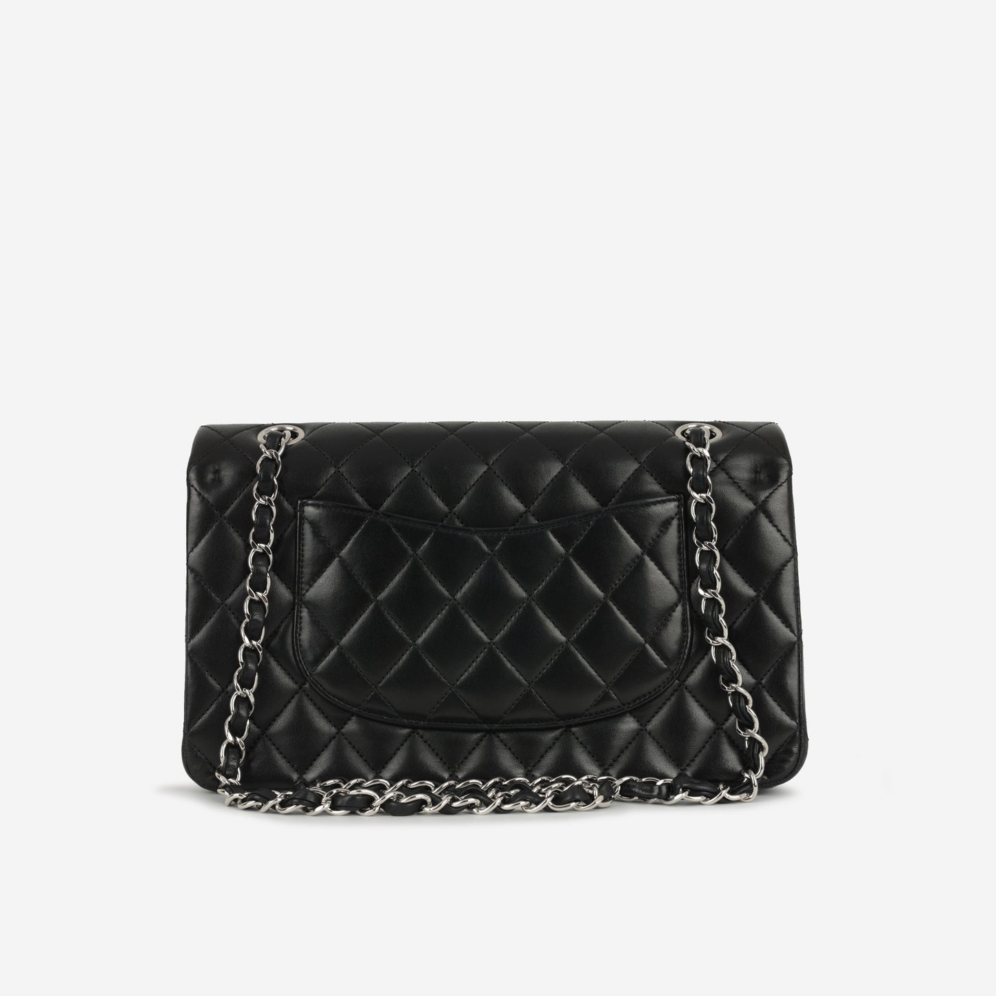 Chanel - Medium Classic Flap - Black Lambskin SHW - 2011 -
