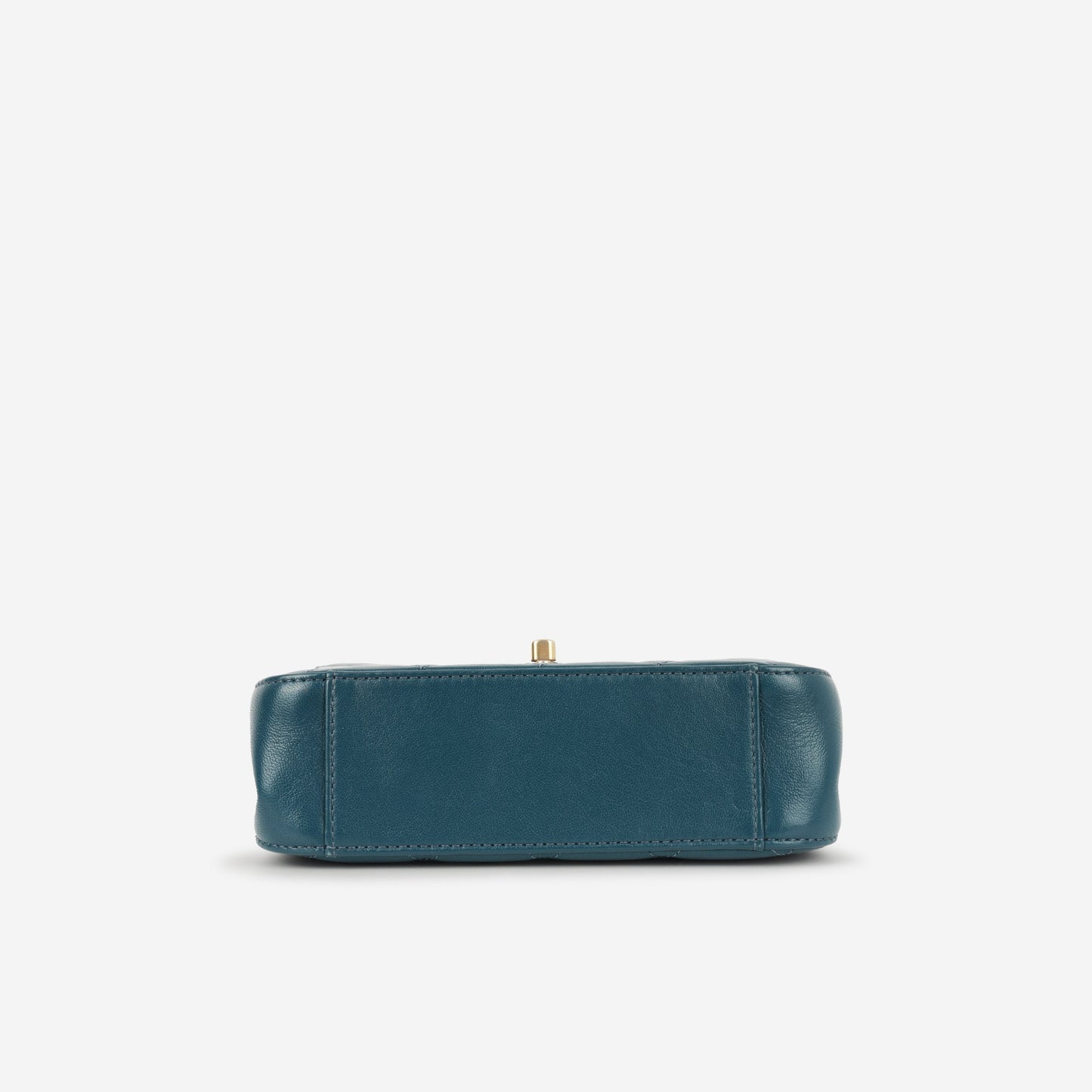 Chanel Infinity Top Handle - Blue Calfskin | Gold Hardware