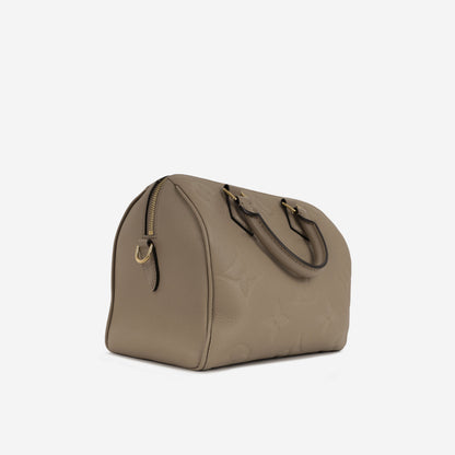 Louis Vuitton Speedy 25 Bandoulieré - Beige Empreinte | Gold Hardware