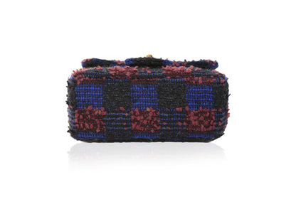1992 Micro Flap Tweed Handbag