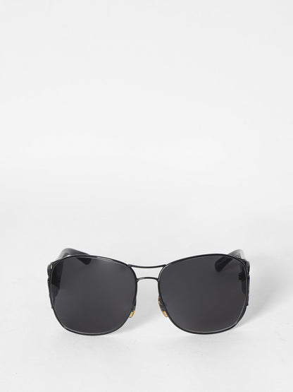 Gucci 2006 Vintage Square Black Sunglasses (Womens)