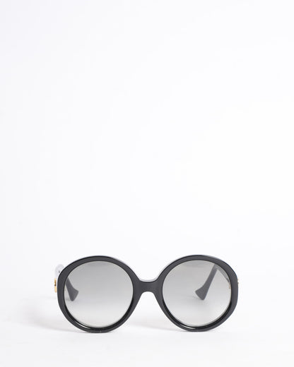 Gucci Women's Round Sunglasses In Black
