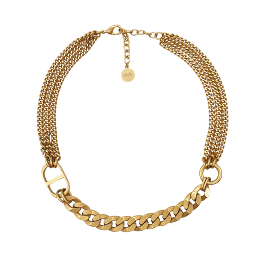 Christian Dior Multichain Necklace