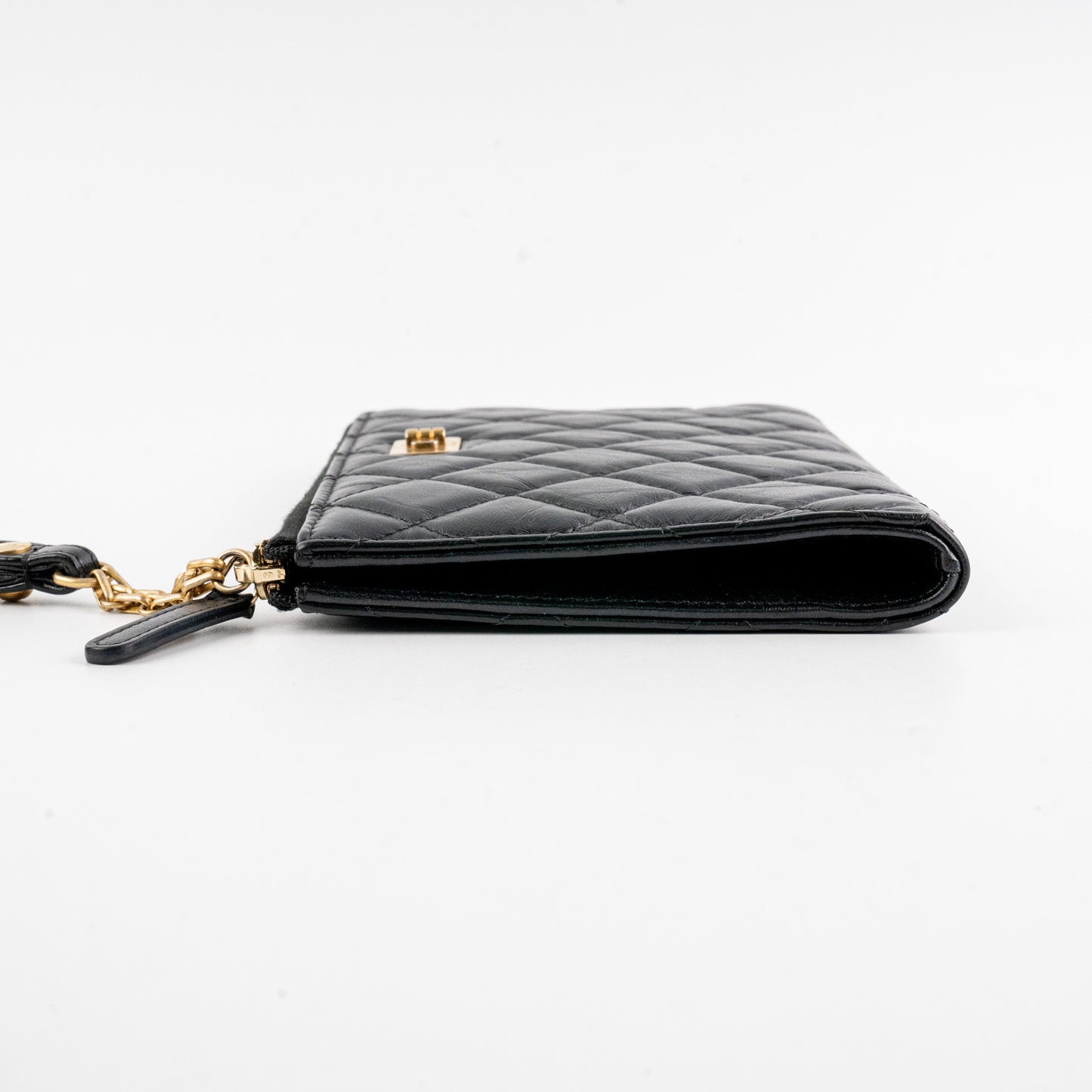 Chanel Reissue Wristlet Wallet Black