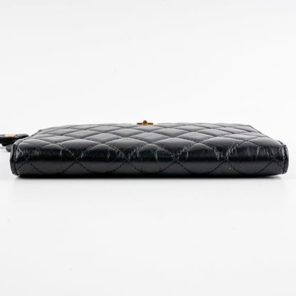 Chanel Reissue Wristlet Wallet Black