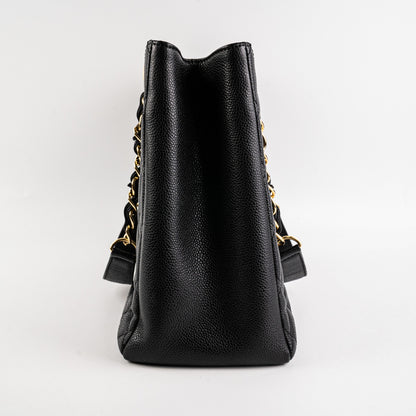 Chanel Grand Shopping Tote GST Caviar Black