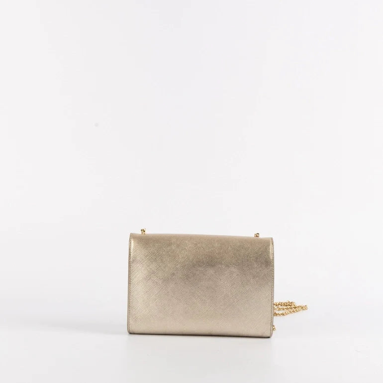 Salvatore Ferragamo Vara Bow Chain Crossbody Bag