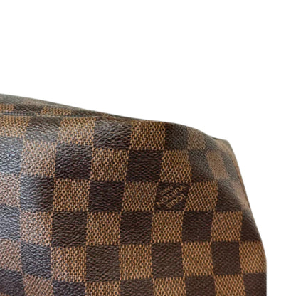 Louis-Vuitton Neverfull MM Damier Ebene Brown GHW