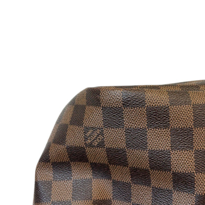 Louis-Vuitton Neverfull MM Damier Ebene Brown GHW