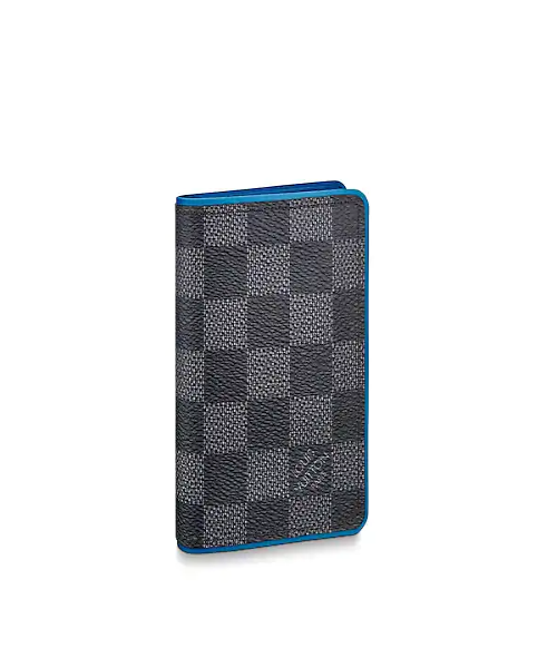 Louis Vuitton Pocket Organizer Damier Graphite Canvas Blue