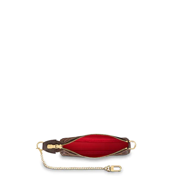 LV Mini Pochette Accessoires Damier Ebene