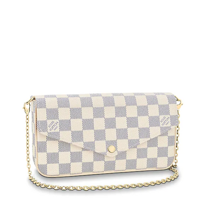 Louis Vuitton Pochette Felicie Damier Azur Canvas