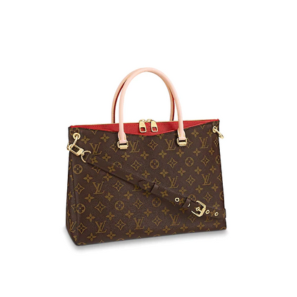 Louis Vuitton pallas bag monogram canvas cherry