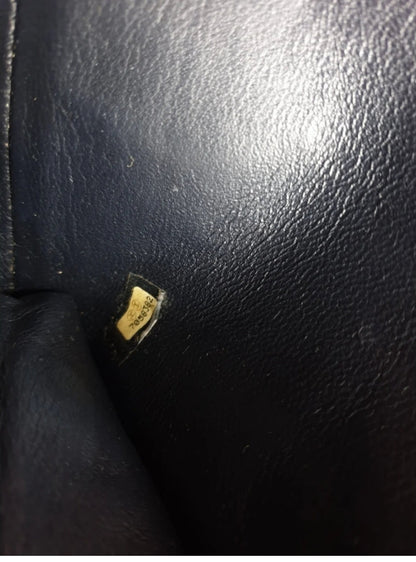 CHANEL east west chocolate bar shoulder bag