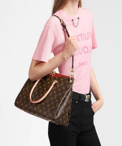 Louis Vuitton pallas bag monogram canvas cherry