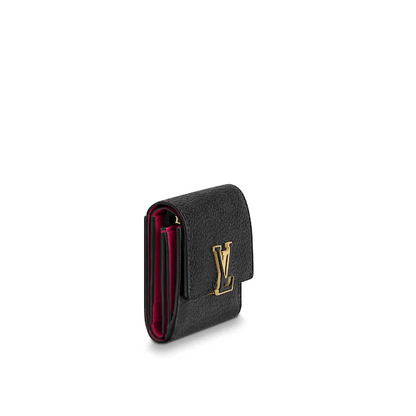 Louis Vuitton Capucines Compact Wallet Noir