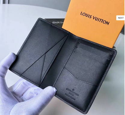LV Pocket Organizer Dark Infinity Leather
