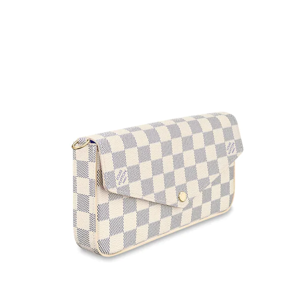 Louis Vuitton Pochette Felicie Damier Azur Canvas