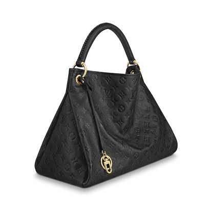 LV Artsy MM Monogram Empreinte Leather Noir
