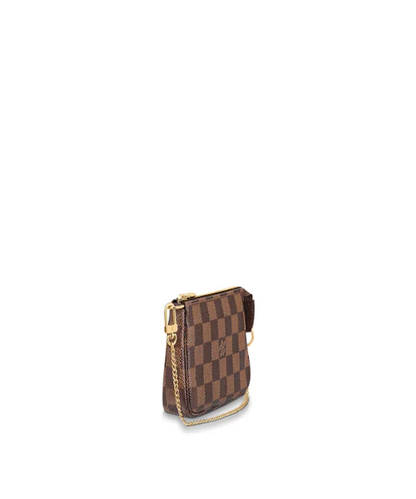 LV Mini Pochette Accessoires Damier Ebene