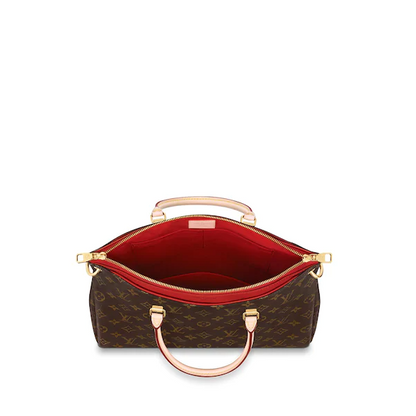 Louis Vuitton pallas bag monogram canvas cherry