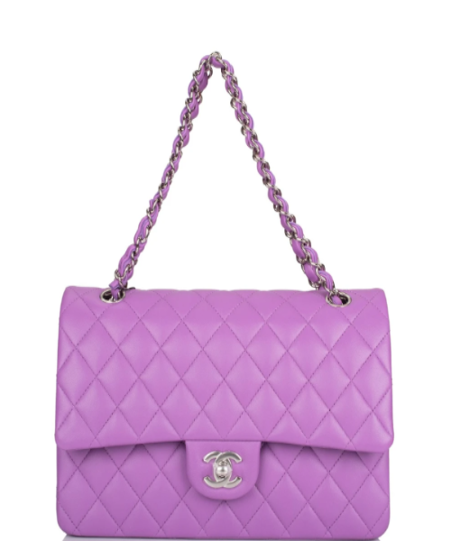 Chanel Medium Classic HandBag Purple