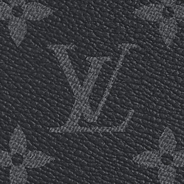 LV Keepall 55 Bandouliere Duffel Bag Monogram Eclipse Canvas