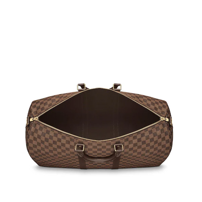 lv keepall bandouliere 55 damier ebene