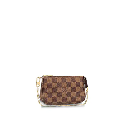LV Mini Pochette Accessoires Damier Ebene
