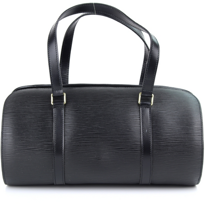 LV Soufflot Bag Black Epi Leather Noir