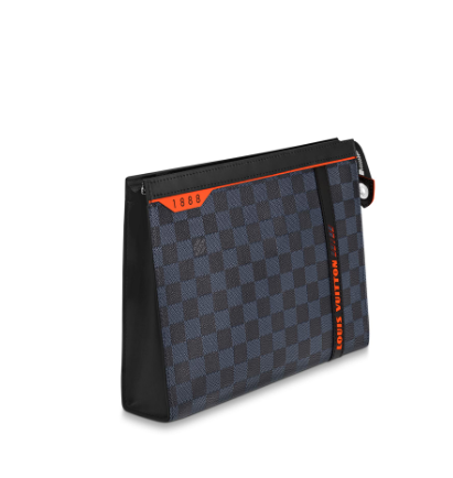 LV Pochette Voyage MM Damier Cobalt Canvas
