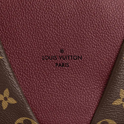 Louis Vuitton V Tote MM Monogram Bordeaux