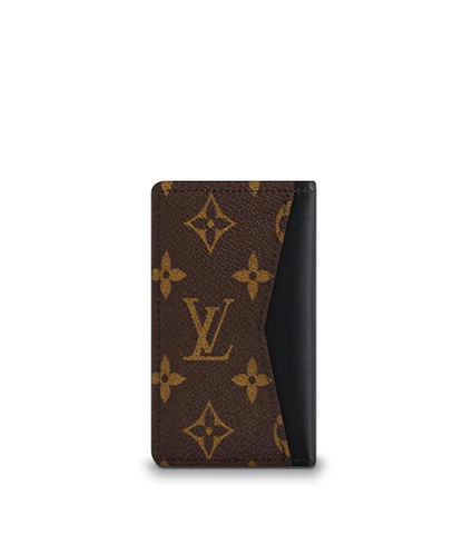 lv pocket organizer monogram macassar canvas black
