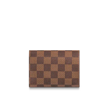 LV Victorine Wallet Damier Ebene Cerise Red