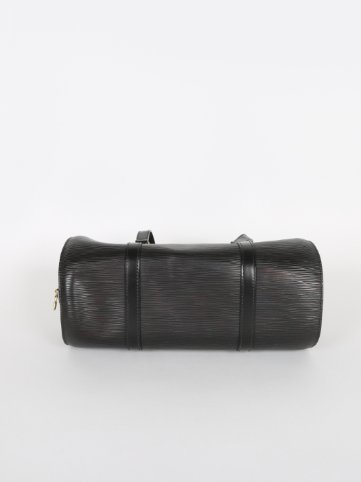 LV Soufflot Bag Black Epi Leather Noir