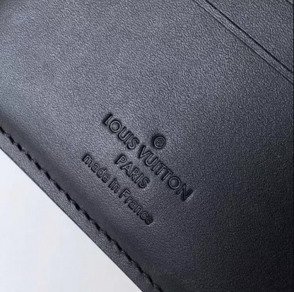 LV Fall-Winter 2018 Multiple Wallet Dark Infinity Leather