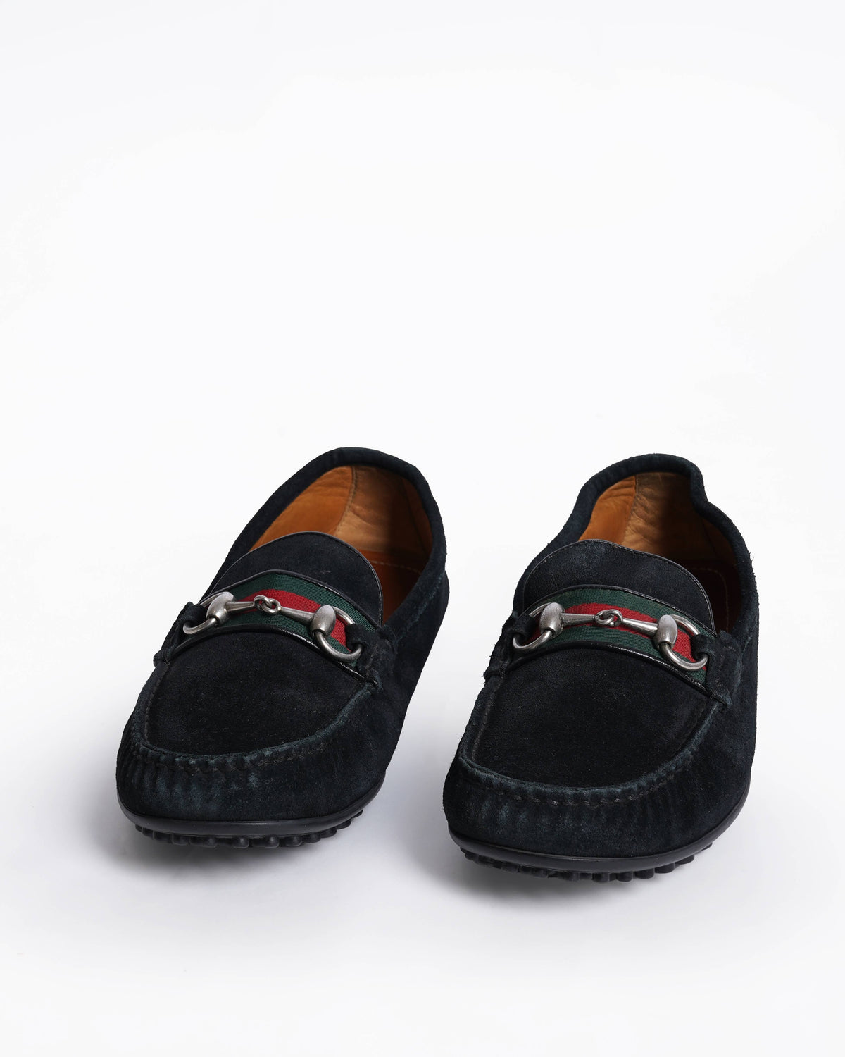 Gucci Vintage Suede Loafers