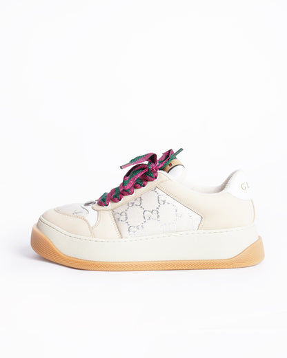 New Gucci gg screener sneakers in beige