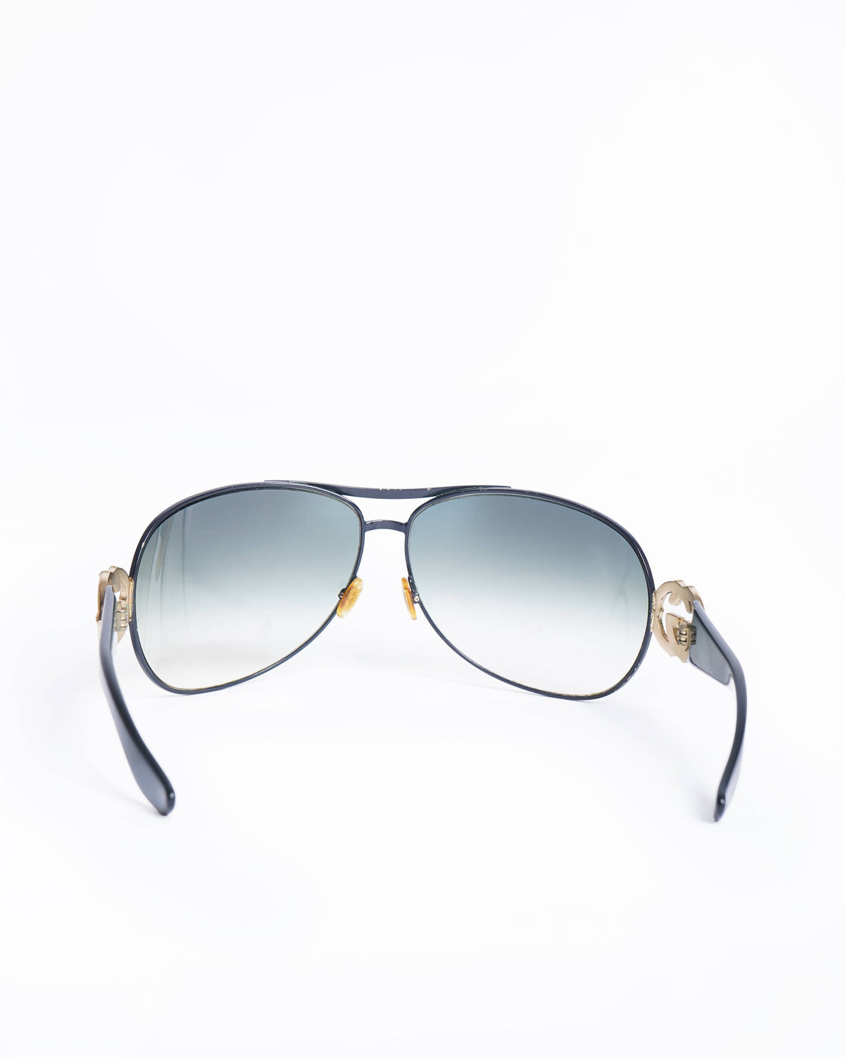 Gucci logo Sunglasses in black