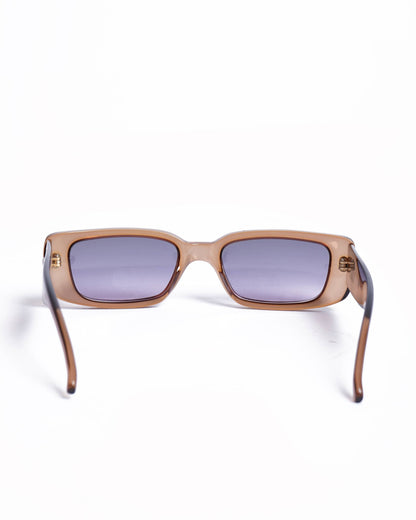 Gucci Sunglasses Vintage Brown Honey Transparent