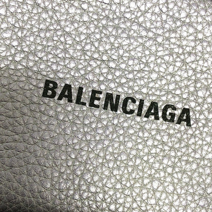 BALENCIAGA Coin case 637130 leather purple logo Card holder unisex(Unisex)