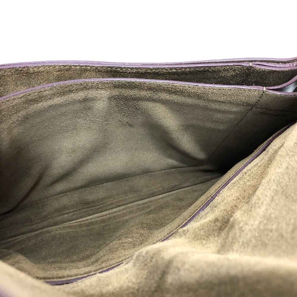 CELINE Shoulder Bag leather Brown Women Secondhand