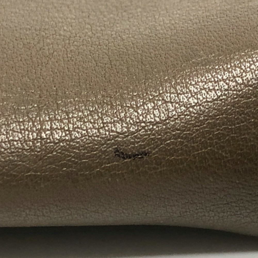 CELINE Shoulder Bag leather Brown Women Secondhand