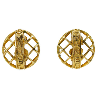 Chanel Logo Earrings