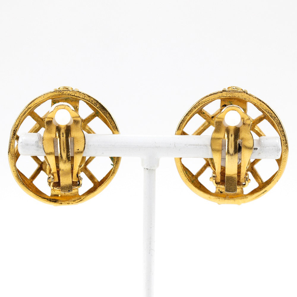 Chanel Logo Earrings