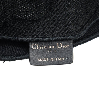 Embroidered Canvas Camouflage Saddle Belt Bag