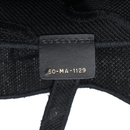 Embroidered Canvas Camouflage Saddle Belt Bag