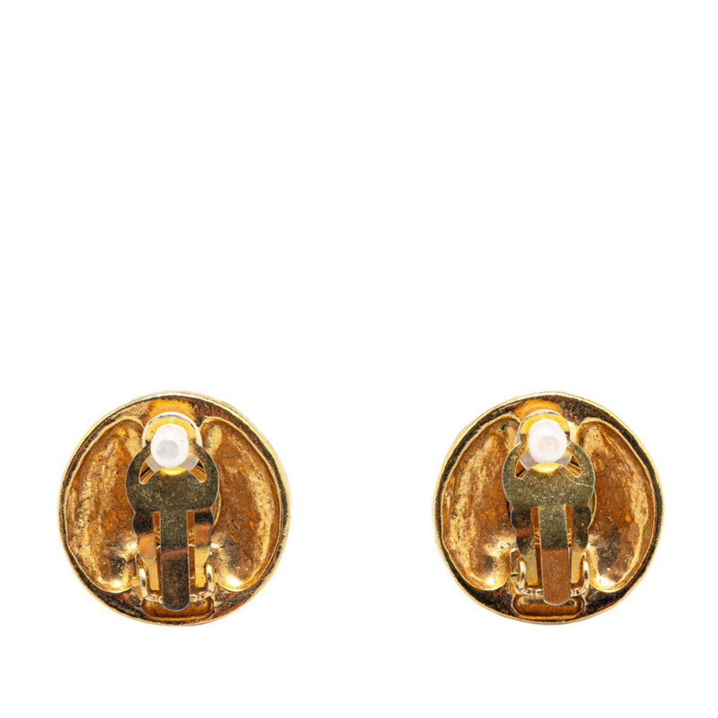 Chanel CC Logo Earrings