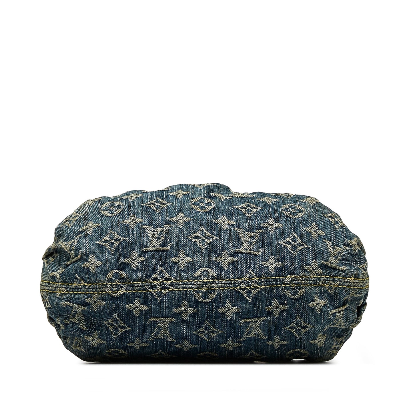 LOUIS VUITTON Monogram Denim Pleaty Handbag